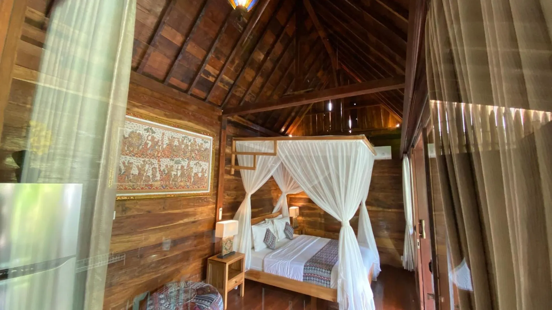 Gæstehus Villa Rumah Lumbung The Wooden House Ubud