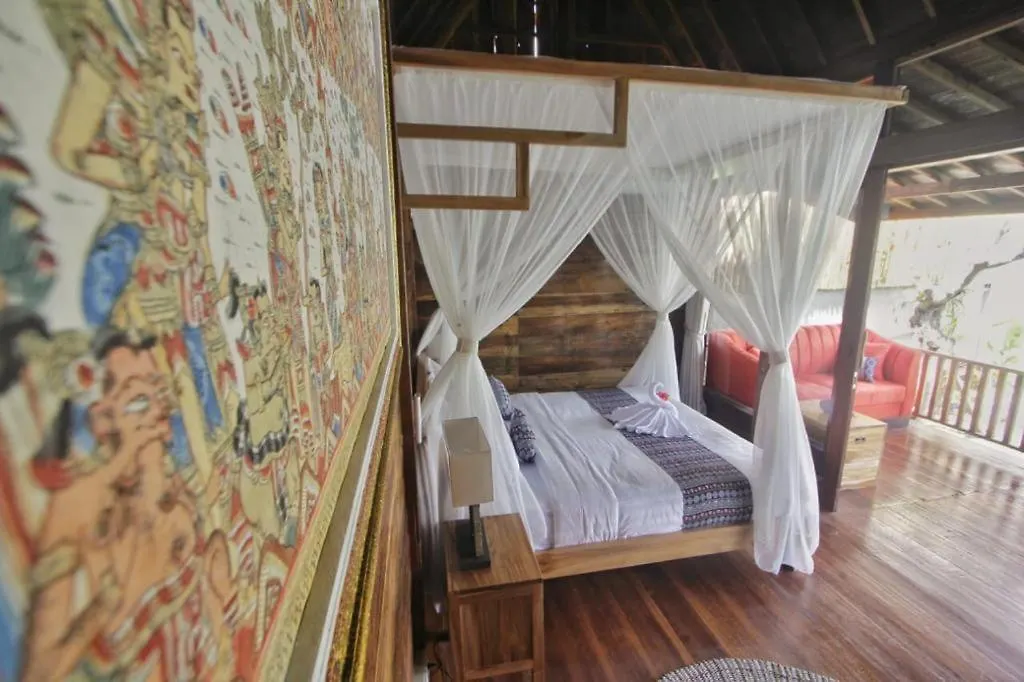 Gæstehus Villa Rumah Lumbung The Wooden House Ubud Indonesien