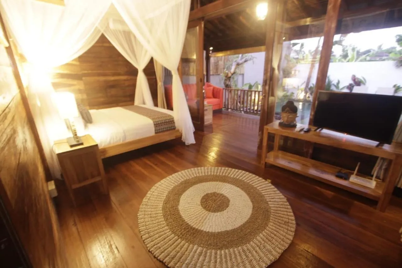Gæstehus Villa Rumah Lumbung The Wooden House Ubud Indonesien