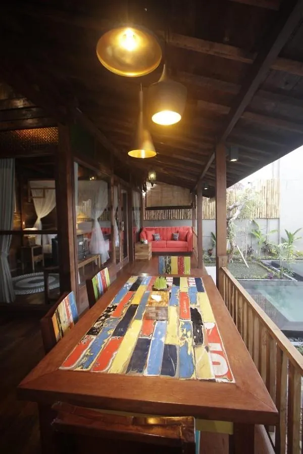 Villa Rumah Lumbung The Wooden House Ubud Indonesien