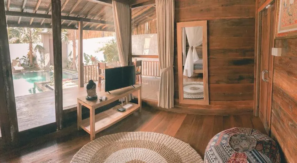 Villa Rumah Lumbung The Wooden House Ubud Indonesien